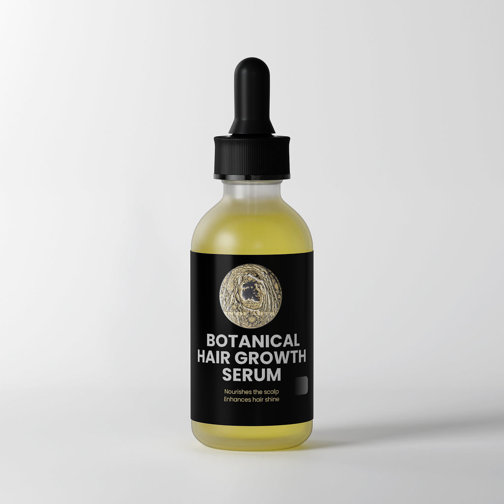 Botanical Hair Growth Serum – Natural Herbal Formula for Thicker, Stronger Hair